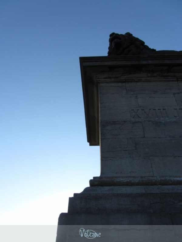 Socle du lion